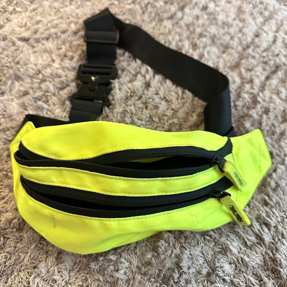 Neon Yellow Belt Bag